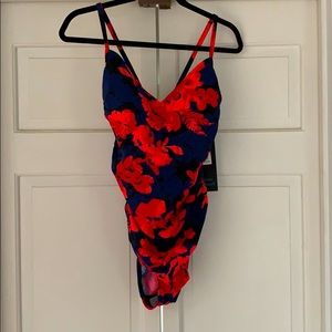 NWT Aqua Green Bathing Suit - Large (12-14)